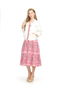 WHITE Denim Stretch Jacket