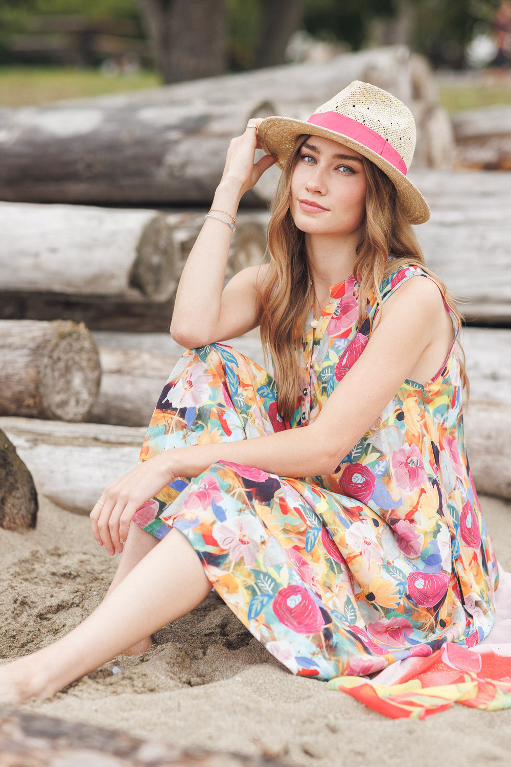 レディース Herlipto PapillonStripeShirtDress FORHER