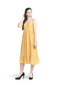YELLOW Sketchs Maxi with Adj Straps & Elastic Back
