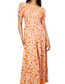 ORANG Floral OTS Smocked Maxi Dress