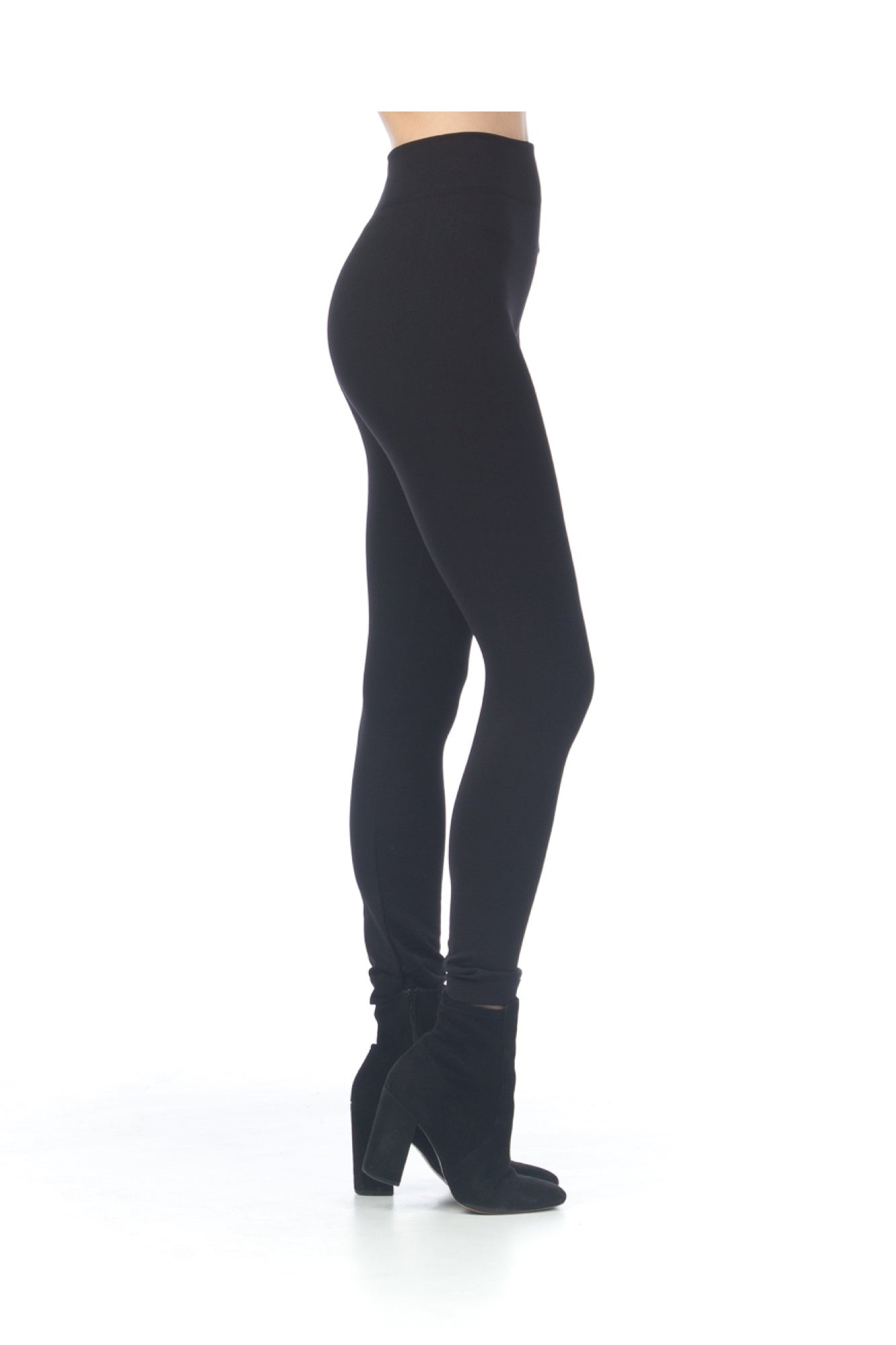 BLACK 3" High Rise Leggings