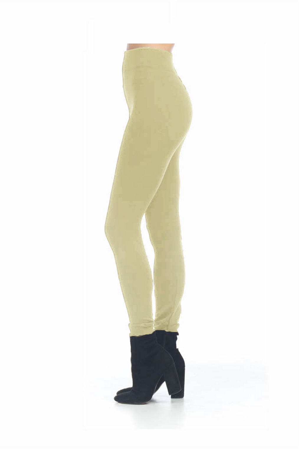 TAUPE Fleece lined leggings TX300