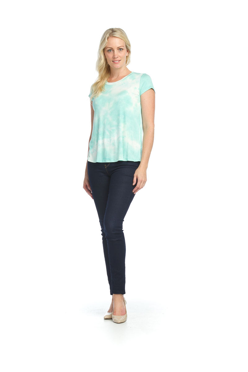 MINT Soft Tie Dye Stretch T Shirt