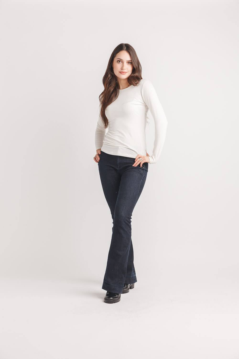Bamboo Stretch Long Sleeve Top