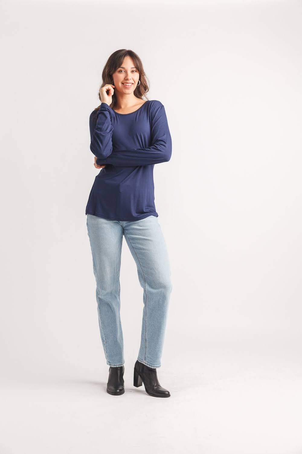 Bamboo Stretch Long Sleeve Top