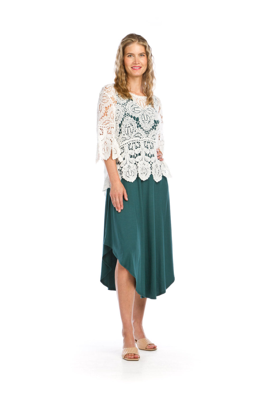 Open Crochet Sweater