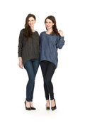 INDIG Heathered High Low Pullover