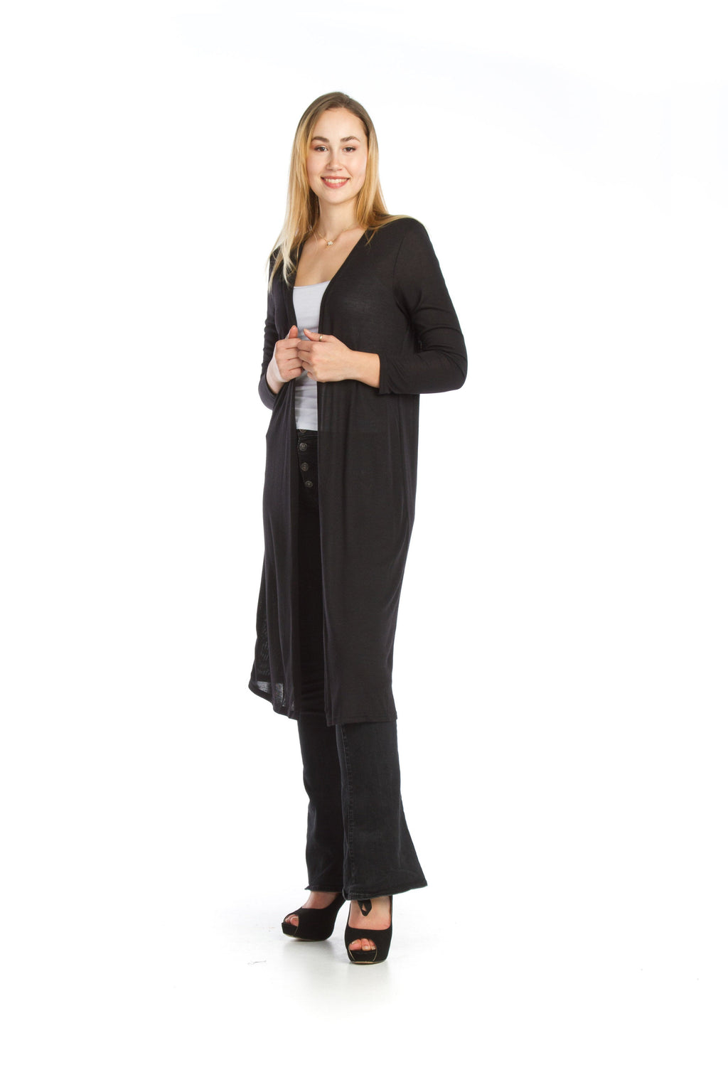Long Knit Cardigan