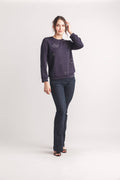 Bejewled Heart Sweater
