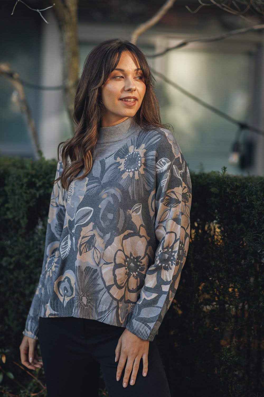 Essential Mock Neck Sweater