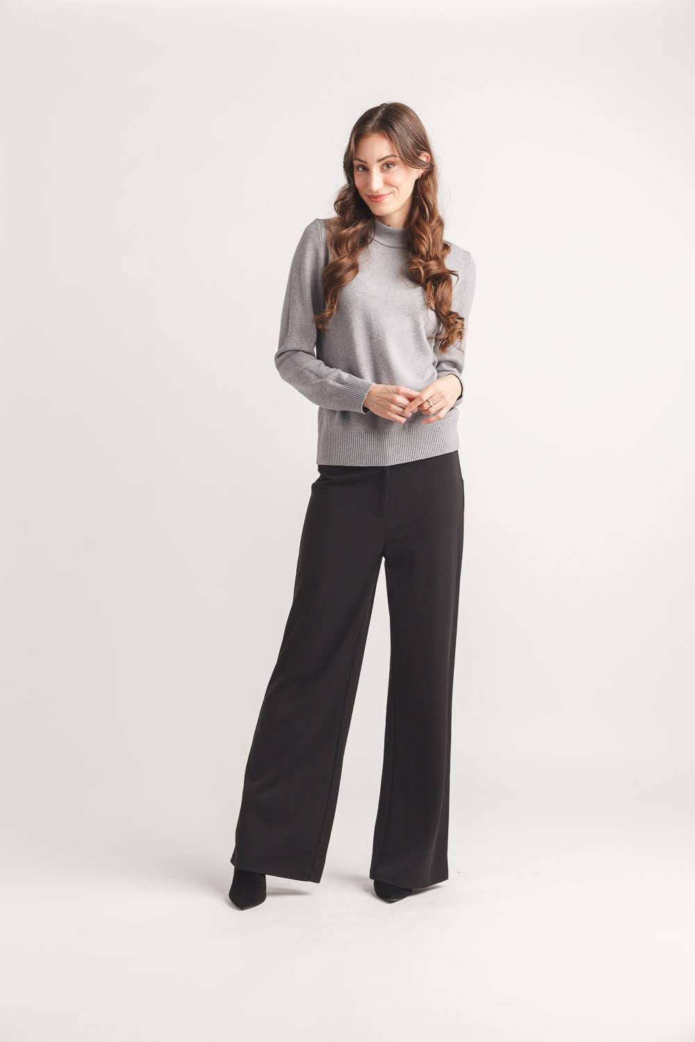 Essential Mock Neck Sweater