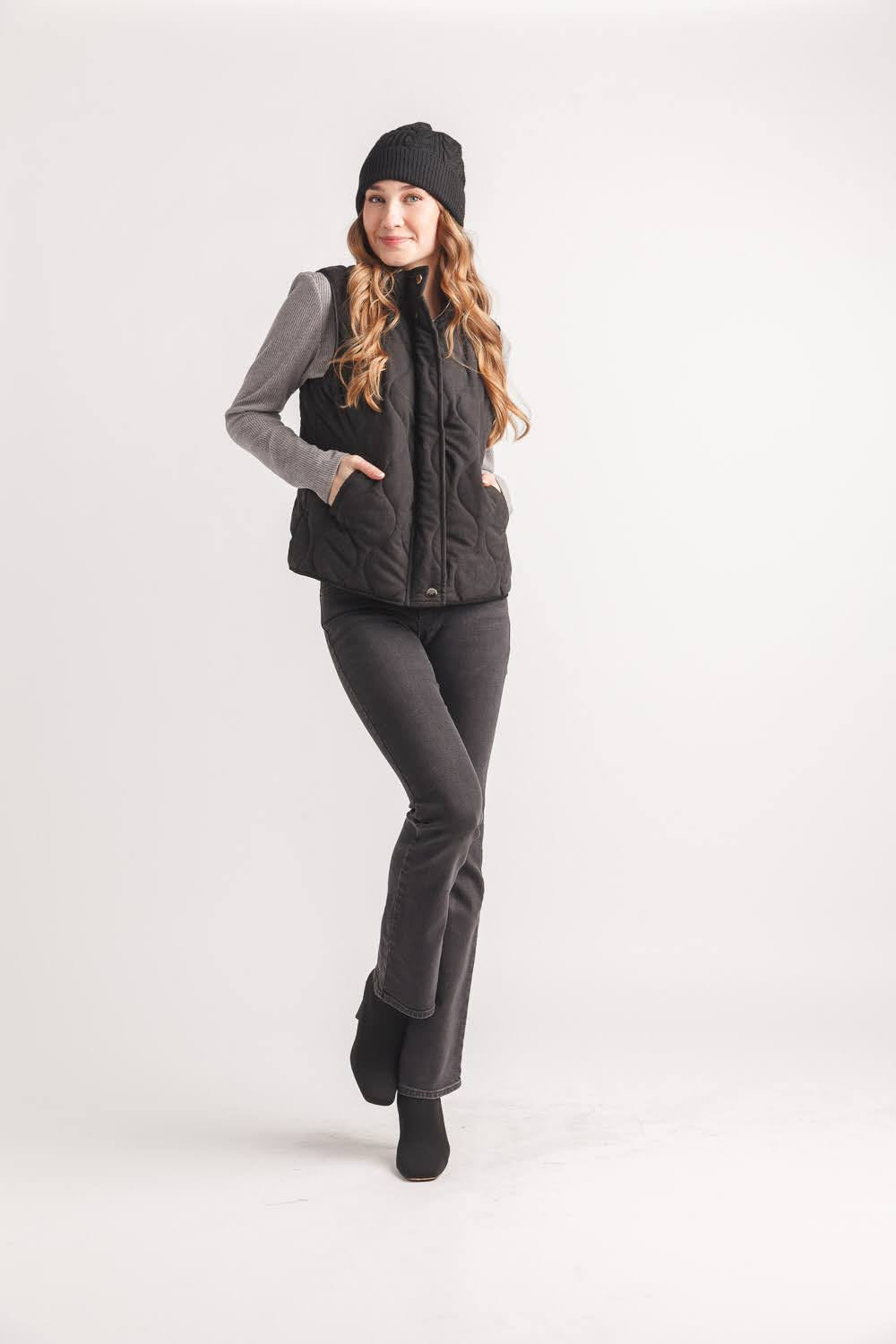 Essential Knit Henley Top