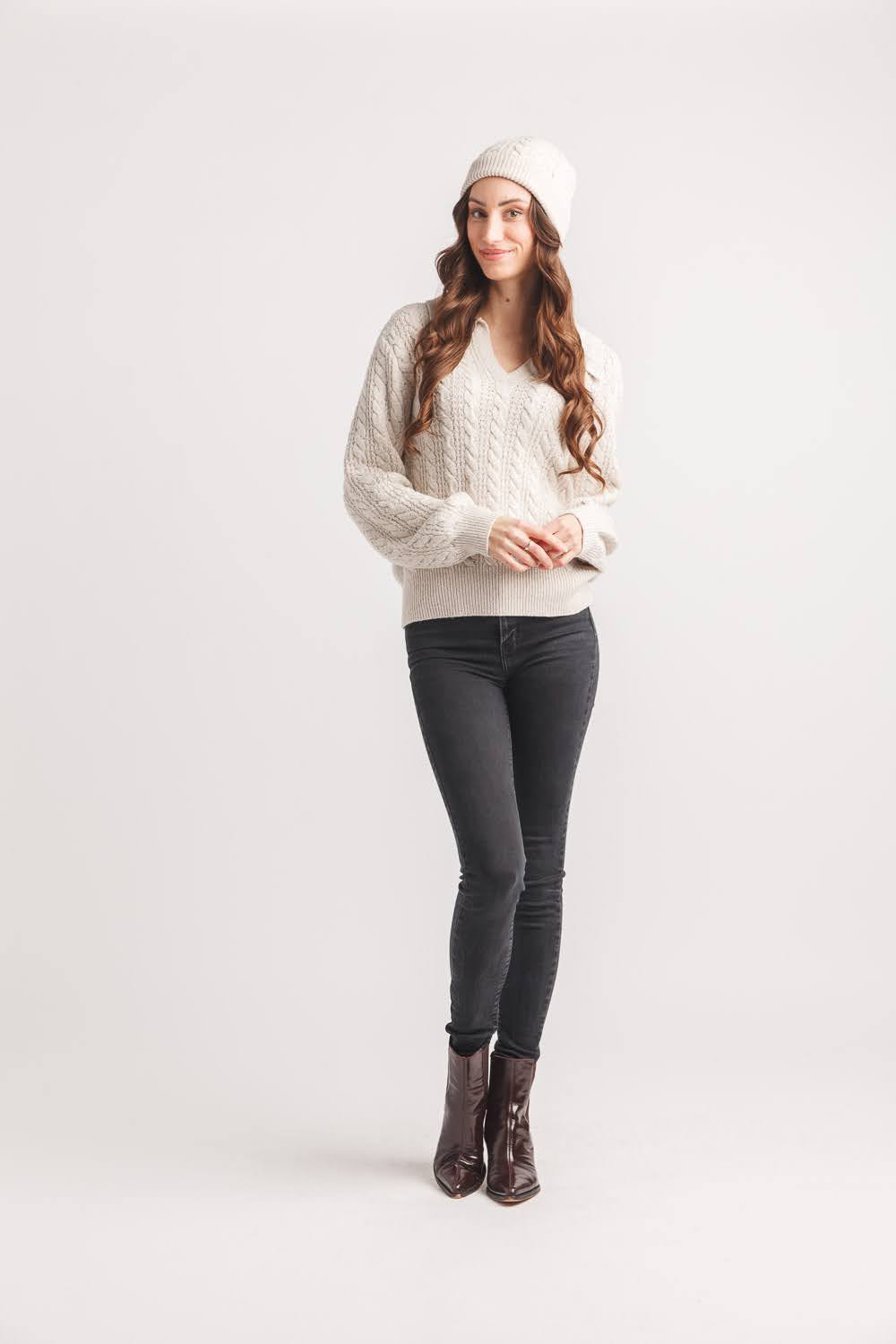 Cable Knit Toque