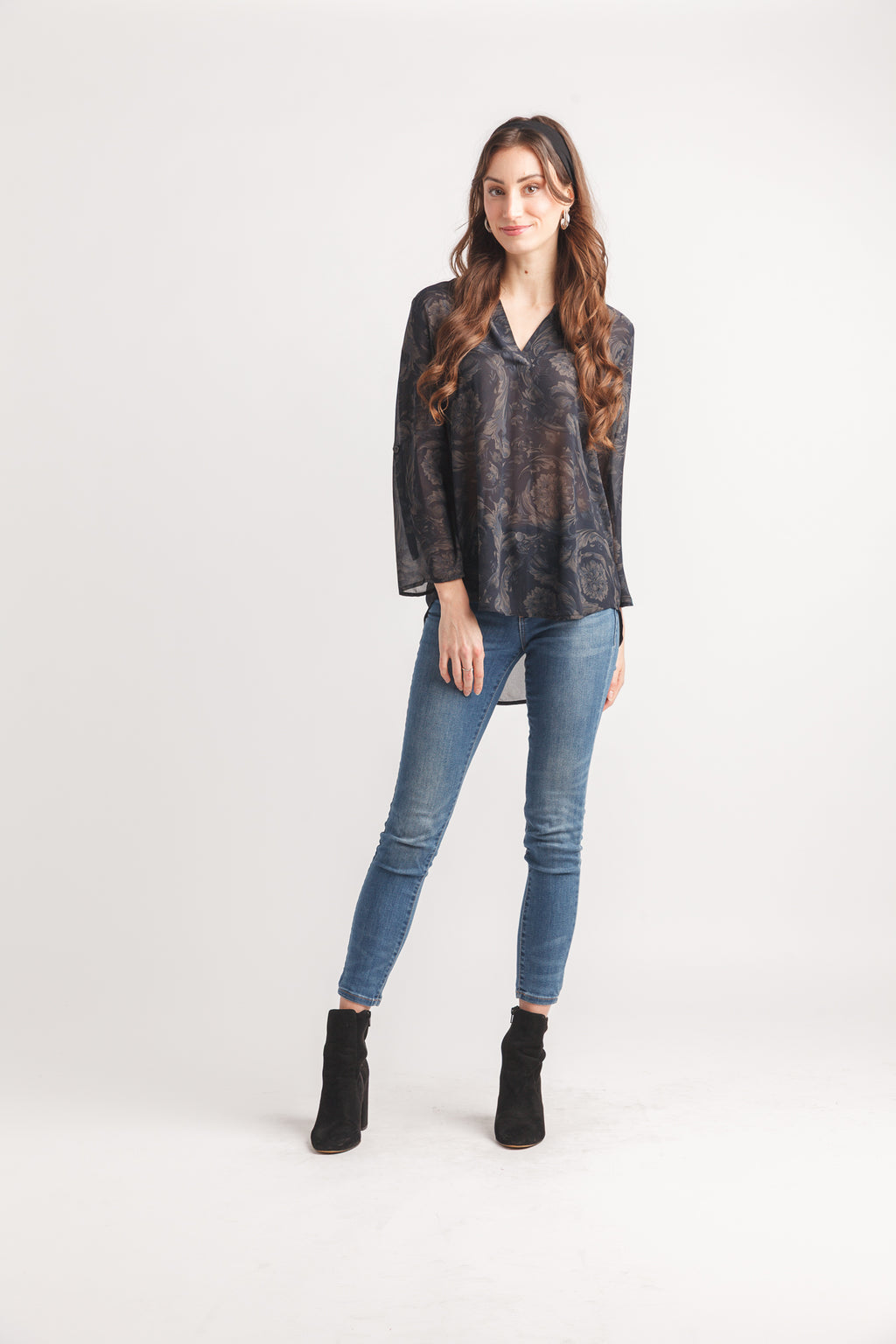Double Breasted Plaid Coat with Pockets