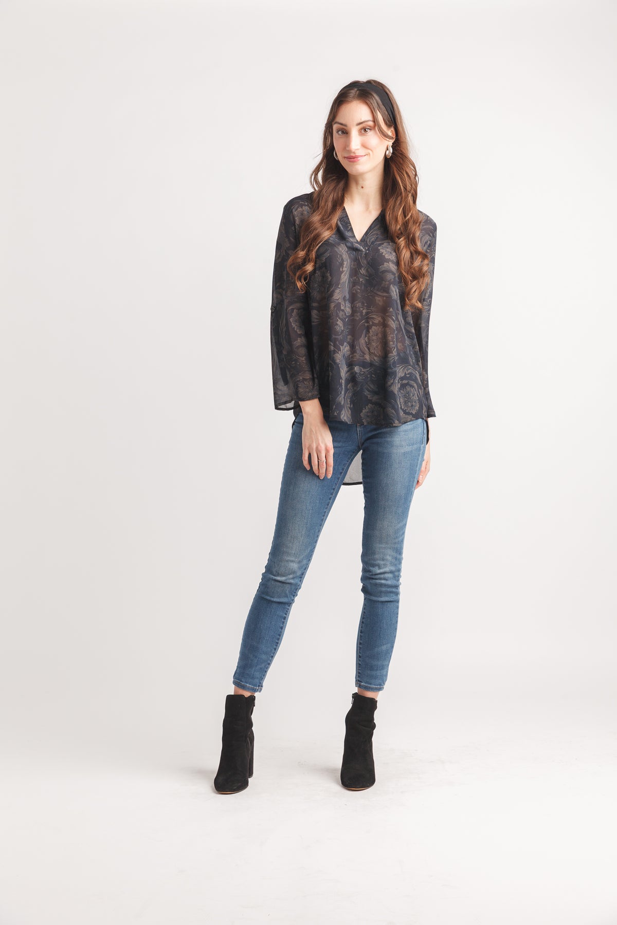 Double Breasted Plaid Coat with Pockets