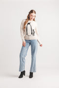 Knit Penguin Intarsia Sweater