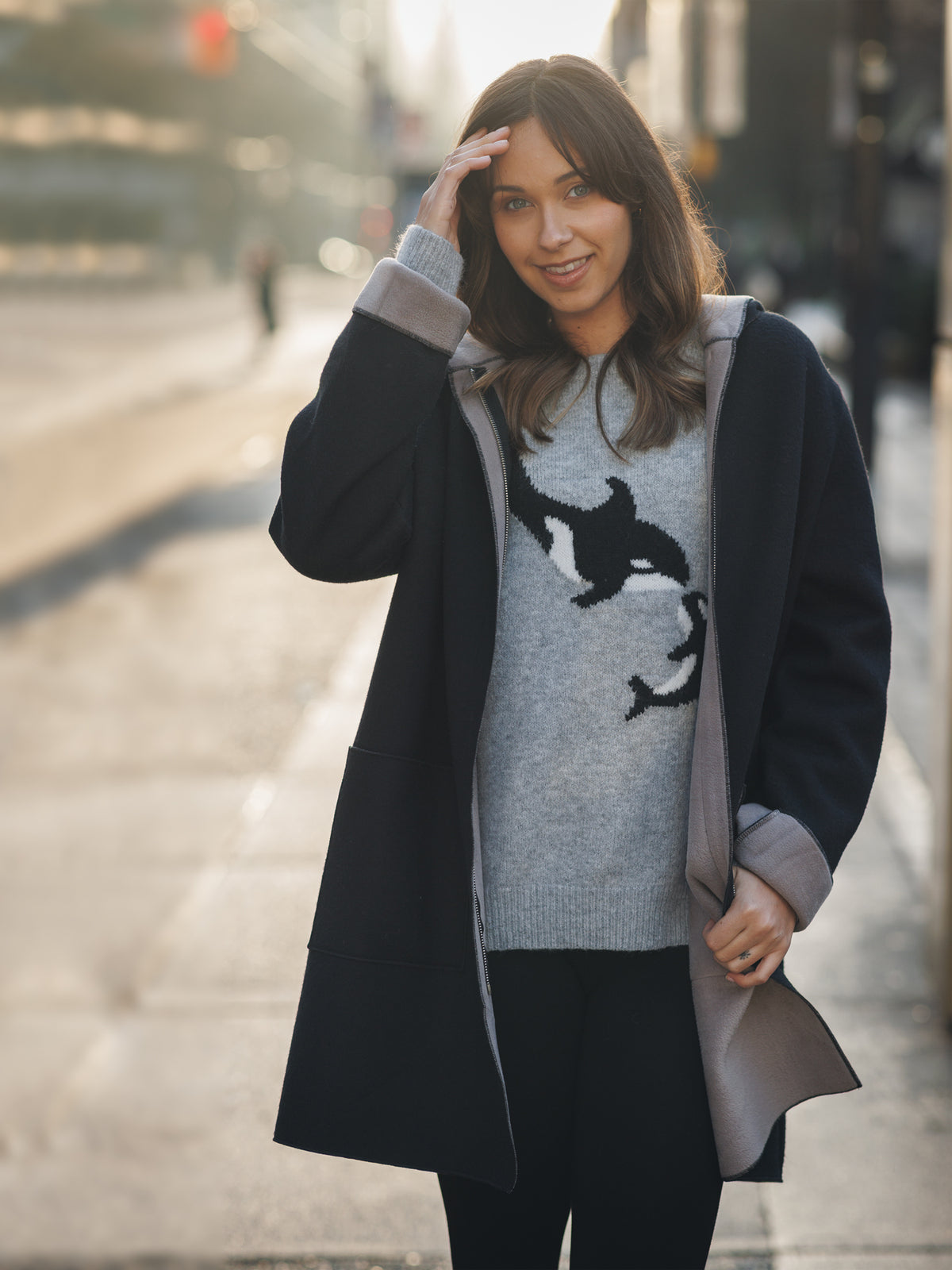 Orca Knit Sweater