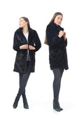 BLACK Faux Fur Classic Jacket