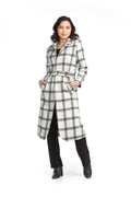 WHTBL Plaid Long Jacket