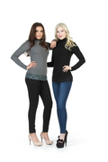 Black Turtleneck w Lace Bottom