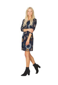 NAVY Medallion Print Dress