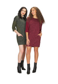 OLIVE Heathered Front with Solid Side and Back