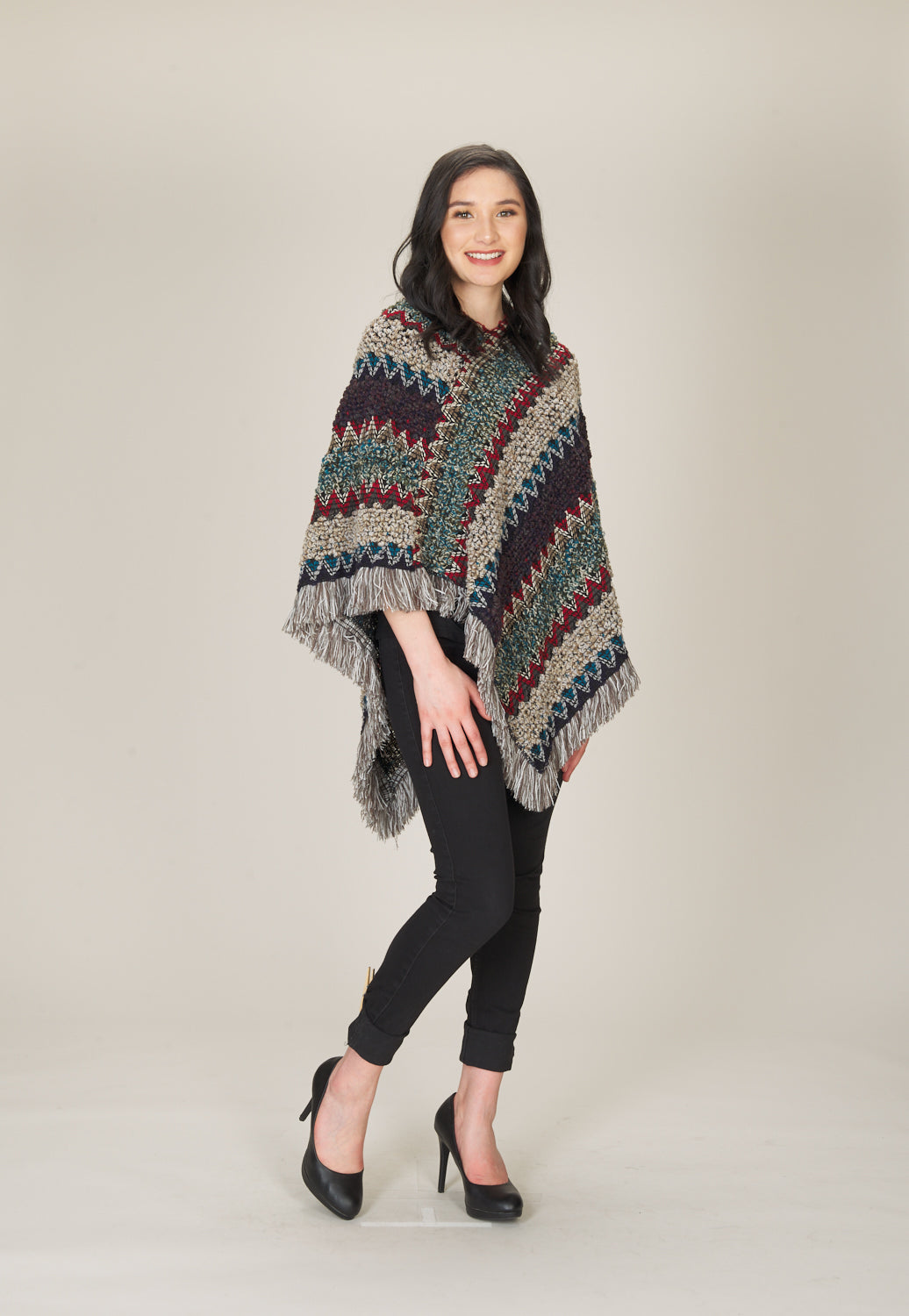 MULTI Boucle Poncho (1 size)