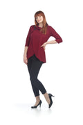 BURGN Waffle Crossover Top