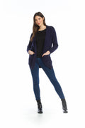 NAVY Design Front Cardigan with Pockets