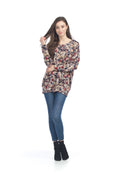 BLKRD Floral Oversized Sweatshirt Banded Bottom