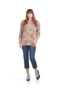 BLUSH Tie dye Banded Sweater