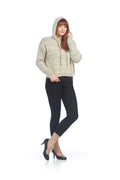 MULTI Multicolor Hooded Pullover Sweater