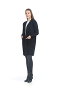 BLACK Cardigan with Pockets