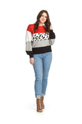 REDBK Leopard Stripe Sweater