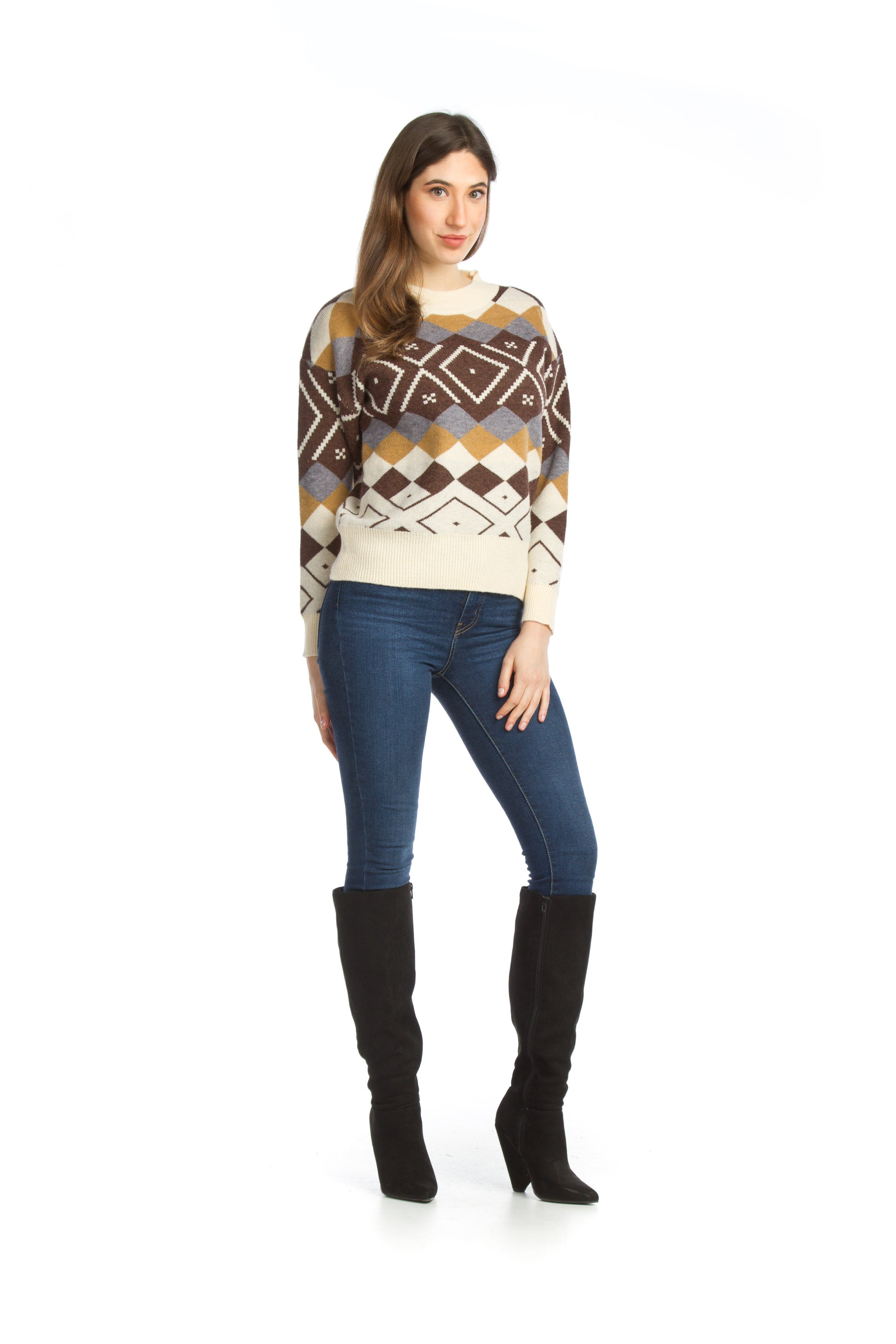 MULTI Nordic Knit Sweater