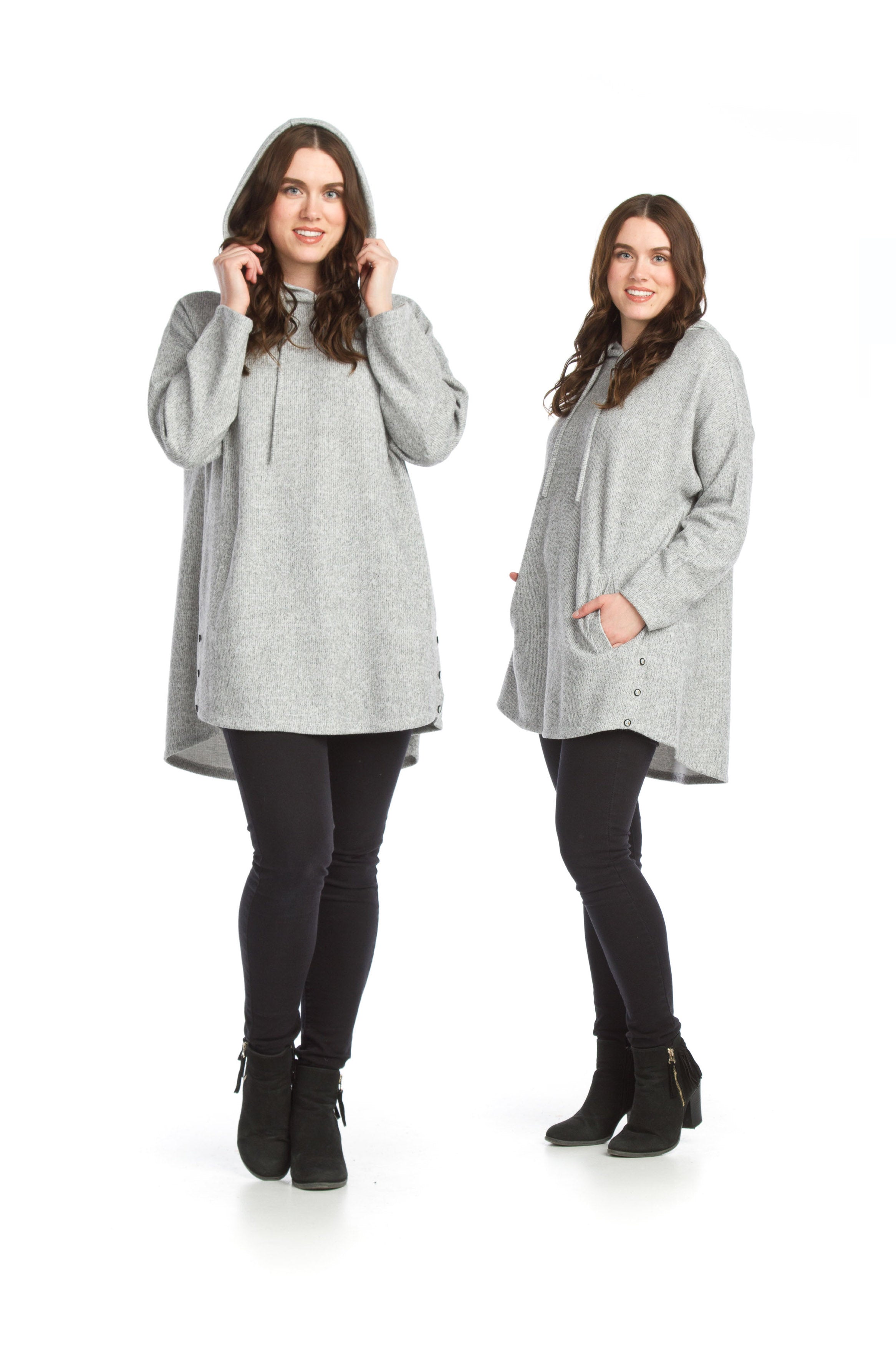 KHAKI Soft Oversized Sweater with Pockets