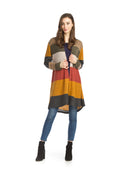 MULTI Multicolor Stripe Cardigan