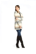 CREAM Patterned Textured Cardigan