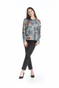 GREY Quirky Brushed Tunic