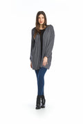 CHARC Heathered Soft Hooded Cardi