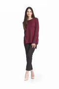 BURGN Soft Heathered Ovesized Sweater