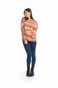MULTI Multi color Stripe Sweater